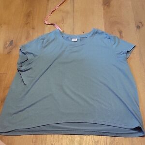 Athleta Blue Athletic Over Sized T Shirt Size Xlarge